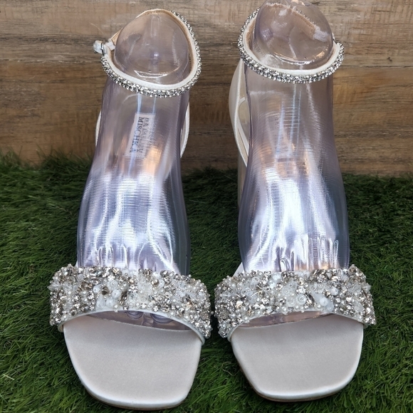 New Badgley Mischka Kendall Ankle Strap Sandal Sz 11.0 - Picture 7 of 10